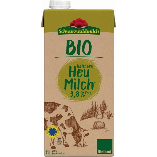 Bio Haltbare Heu Milch 3,8% 1L 1 Bio Haltbare Heu Milch 3,8% 1L