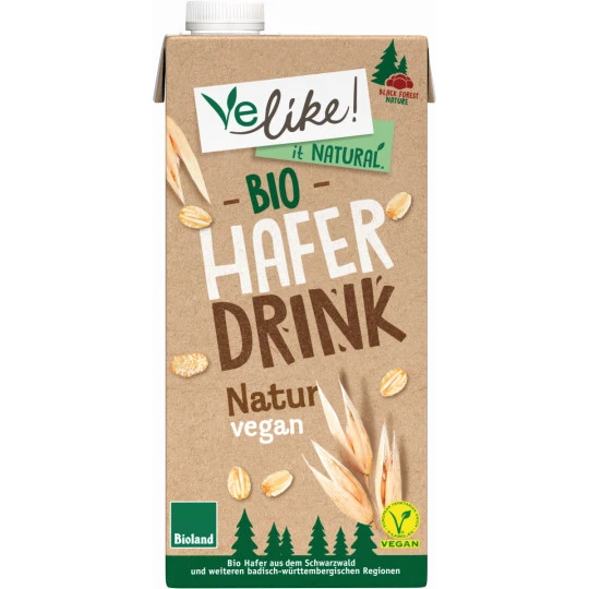 Bioland Haferdrink Natur Vegan 1L 1 Bioland Haferdrink Natur Vegan 1L