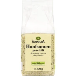 Alnatura Bio Hanfsamen Geschält 200G