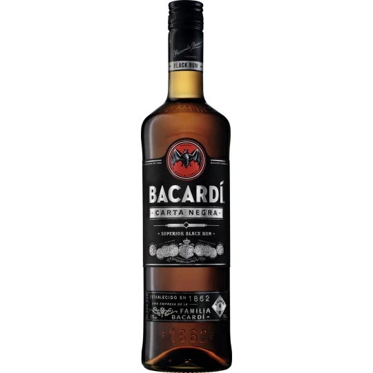 Bacardi Rum Carta Negra 37,5% 0,7l 1 Bacardi Rum Carta Negra 37,5% 0,7l