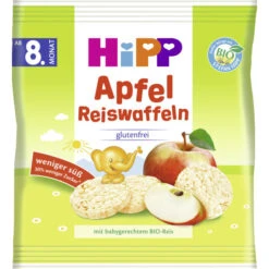 Hipp Bio Reiswaffeln Apfel Ab 8.Monat 30G