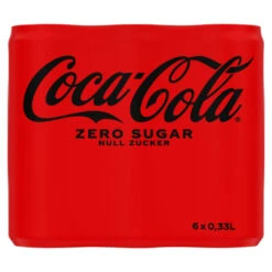 Coca-Cola Zero Sugar 6x 0,33L