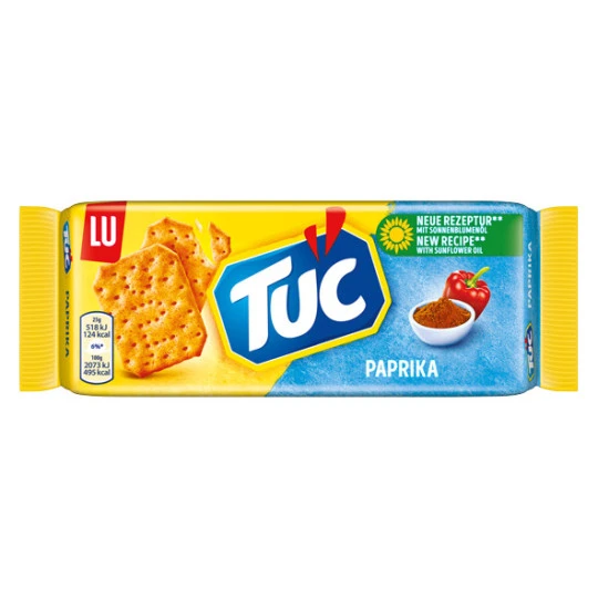 Beukelaer Tuc Cracker Paprika 100G 1 Beukelaer Tuc Cracker Paprika 100G