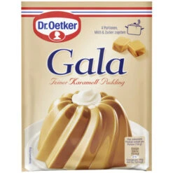 Dr. Oetker Gala Puddingpulver Echt Karamel 3ST 123G