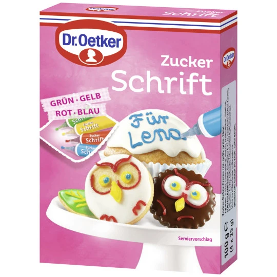 Dr. Oetker Zuckerschrift 100G 1 Dr. Oetker Zuckerschrift 100G