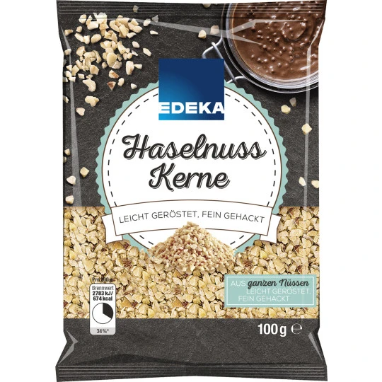 Haselnusskerne Leicht Geröstet, Fein Gehackt 100G 1 Haselnusskerne Leicht Geröstet, Fein Gehackt 100G