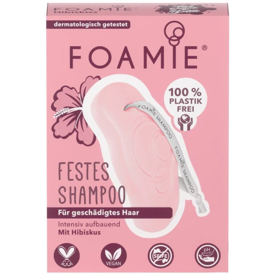 Festes Shampoo Hibiskus Für Geschädigtes Haar 80G 1 Festes Shampoo Hibiskus Für Geschädigtes Haar 80G