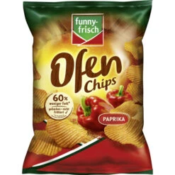 Ofen Chips Paprika 125G