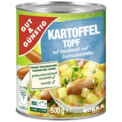 & Günstig Kartoffeltopf Mit Würstchen 800G
