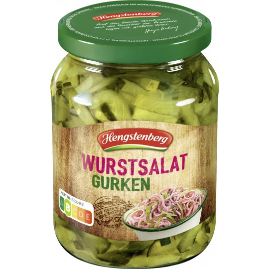 Wurstsalat-Gurken 330G 1 Wurstsalat-Gurken 330G