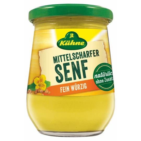 Senf Mittelscharf Im Glas 250 Ml 1 Senf Mittelscharf Im Glas 250 Ml