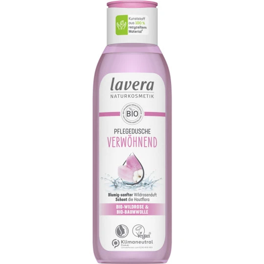Lavera Naturkosmetik Pflegedusche Verwöhnend 250ML 1 Lavera Naturkosmetik Pflegedusche Verwöhnend 250ML