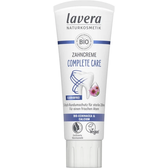 Lavera Zahncreme Complete Care Fluoridfrei 75ML 1 Lavera Zahncreme Complete Care Fluoridfrei 75ML