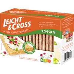& Cross Mein Knusperbrot Roggen 125G