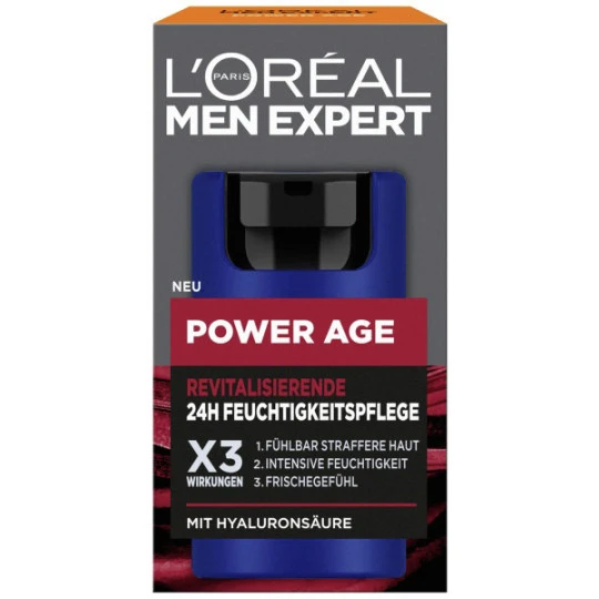 L'Oreal Men Expert Power Age Revitalisierende 24H Feuchtigkeitspflege 50ML 1 L'Oreal Men Expert Power Age Revitalisierende 24H Feuchtigkeitspflege 50ML