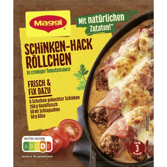 Schinken-Hack Röllchen 30G 1 Schinken-Hack Röllchen 30G