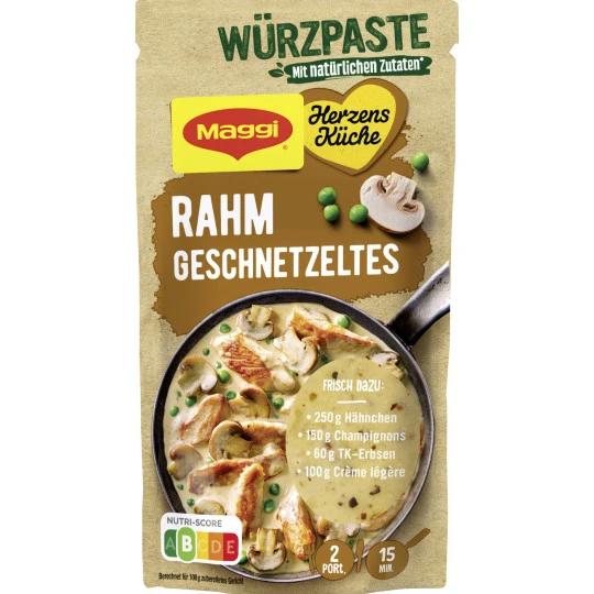 Herzensküche Rahm Geschnetzeltes 65G 1 Herzensküche Rahm Geschnetzeltes 65G