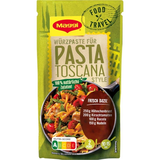 Food Travel Pasta Toscana Style 65G 1 Food Travel Pasta Toscana Style 65G