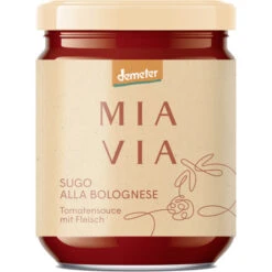 Demeter Sugo Alla Bolognese Tomatensauce Mit Fleisch 330G