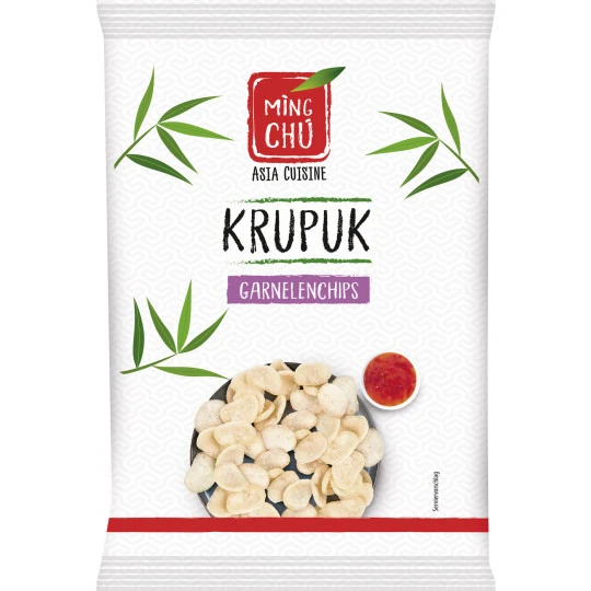 Chu Krupuk Garnelenchips 100G 1 Chu Krupuk Garnelenchips 100G
