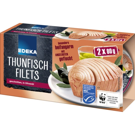 MSC Thunfischfilets In Olivenöl 2x 80G 1 MSC Thunfischfilets In Olivenöl 2x 80G