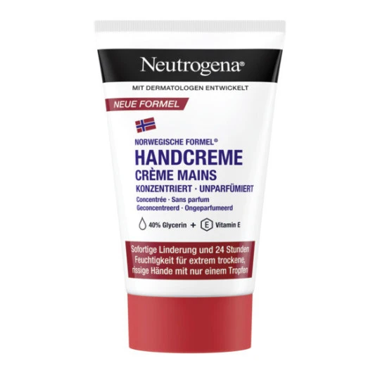 Neutrogena Norwegische Formel Handcreme Unparfümiert 50ML 1 Neutrogena Norwegische Formel Handcreme Unparfümiert 50ML