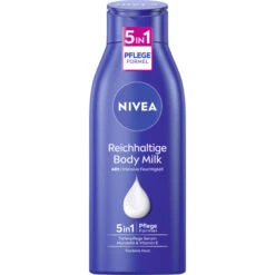 NIVEA Reichhaltige Body Milk 5in1 Tiefenpflege Serum 48h 400ML