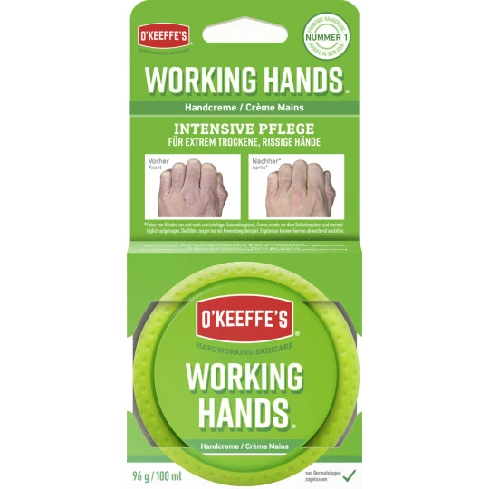 O'Keeffe's Working Hands Handcreme 96G 1 O'Keeffe's Working Hands Handcreme 96G