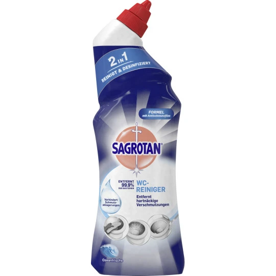 Sagrotan WC Reiniger Ozeanfrische 750ML 1 Sagrotan WC Reiniger Ozeanfrische 750ML