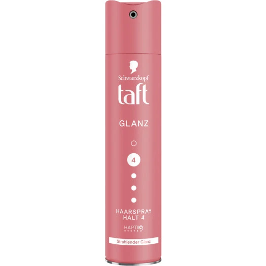 Schwarzkopf Taft Haarspray Glanz Halt 4 250ML 1 Schwarzkopf Taft Haarspray Glanz Halt 4 250ML