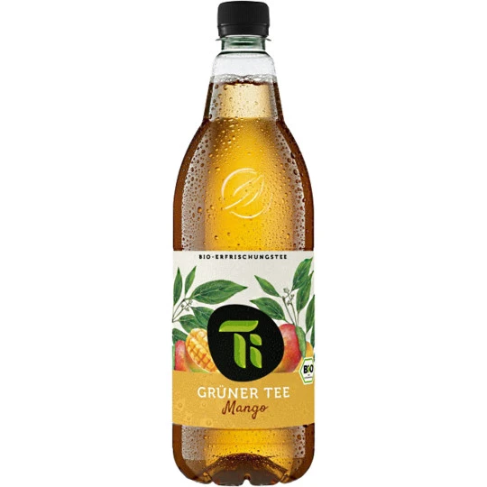 Bio Grüner Tee & Mango 1L 1 Bio Grüner Tee & Mango 1L